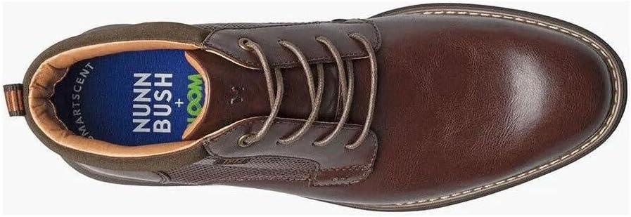 imageNunn Bush Mens Chase Plain Toe Chukka Contemporary Fashion Boot AnkleBrandy