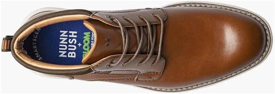 imageNunn Bush Mens Chase Plain Toe Chukka Contemporary Fashion Boot AnkleCognac