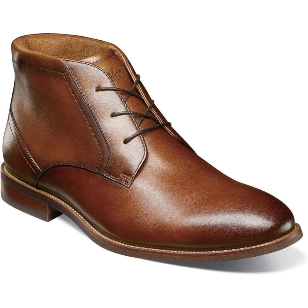 imageFlorsheim Mens Rucci Plain Toe Chukka BootCognac