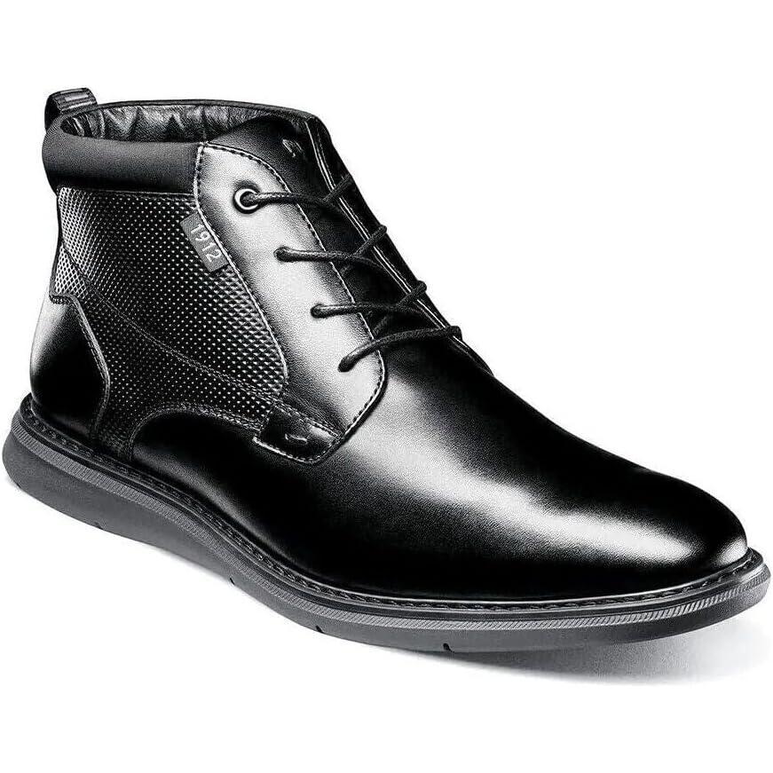 imageNunn Bush Mens Chase Plain Toe Chukka Contemporary Fashion Boot AnkleBlack