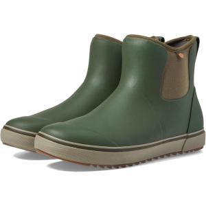 BOGS Men’s Kicker Rain Chelsea Neo Boot(Dark Green Multi 1)