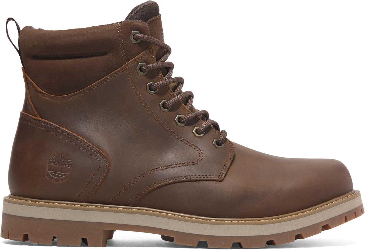 imageTimberland Mens Britton Road Waterproof BootRust Full Grain