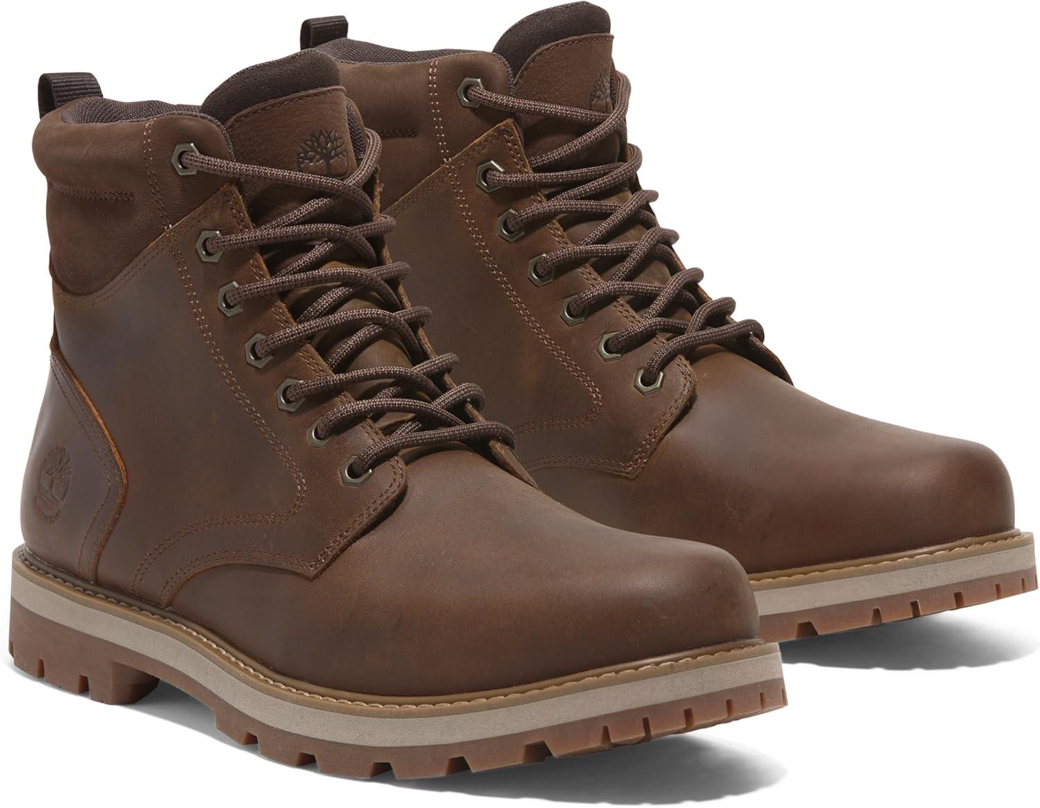 imageTimberland Mens Britton Road Waterproof BootRust Full Grain
