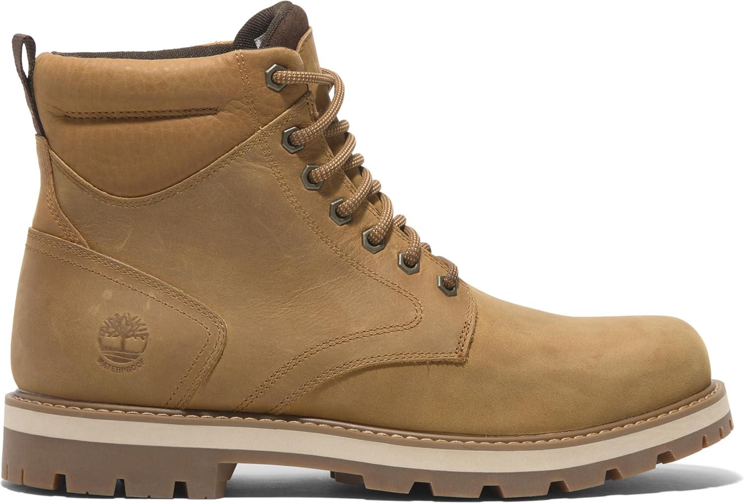 imageTimberland Mens Britton Road Waterproof BootWheat Full Grain