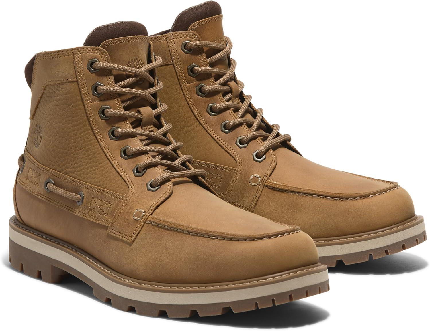 imageTimberland Mens Britton Road Waterproof BootWheat Fullgrain