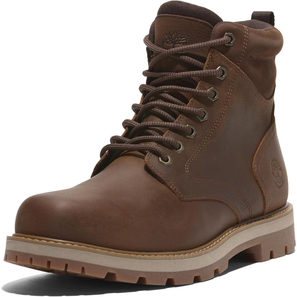 imageTimberland Mens Britton Road Waterproof BootRust Full Grain