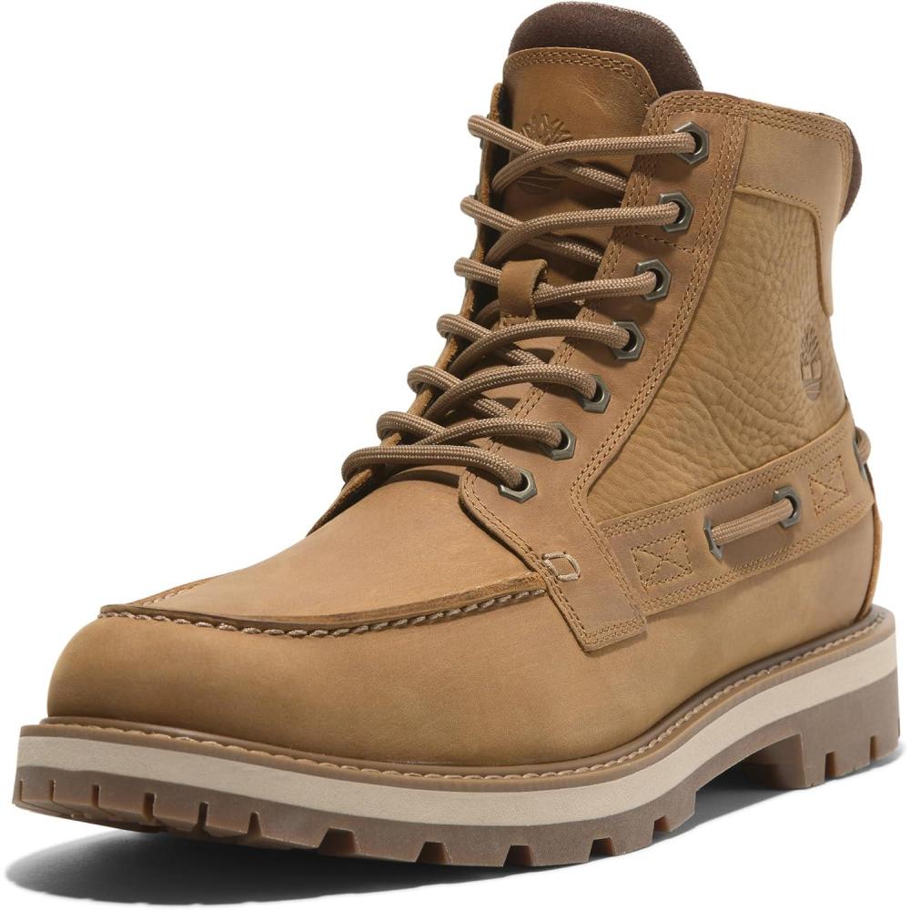 imageTimberland Mens Britton Road Waterproof BootWheat Fullgrain