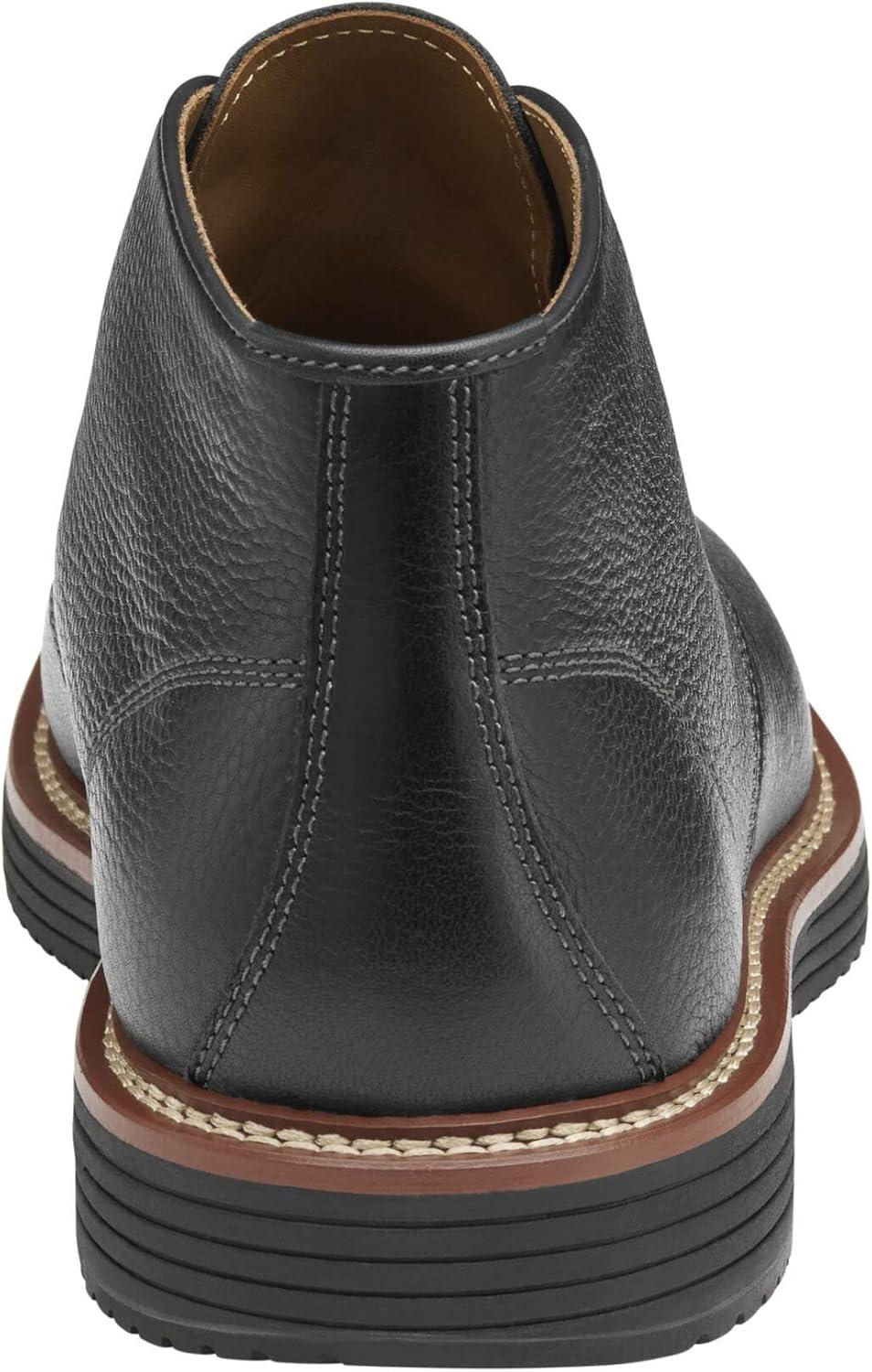 imageJohnston ampamp Murphy Upton Chukka Boots for Men Casual ampamp Dress Leather Shoes for Men for Work ampamp Daily WearBlack Full Grain