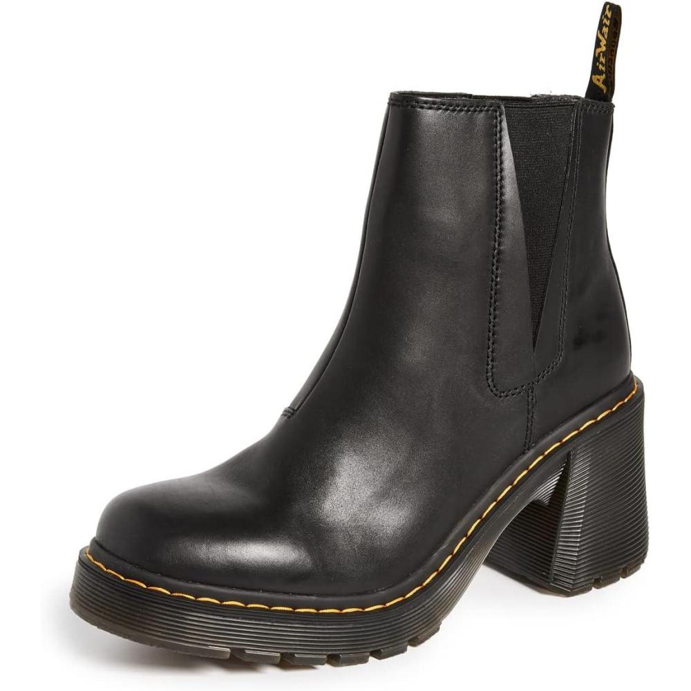 imageDr Martens UnisexAdult 2976 Crazy Horse Chelsea BootBlack Sendal
