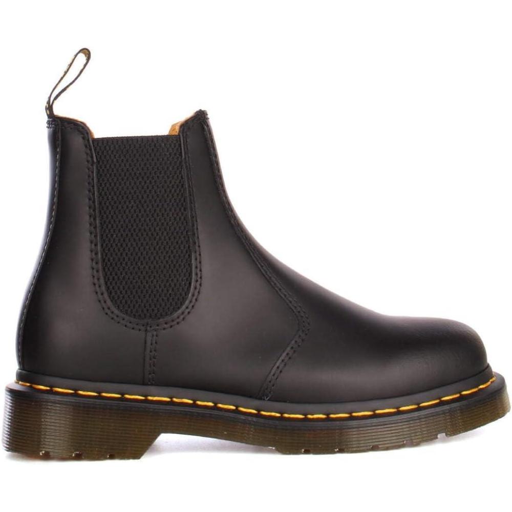 imageDr Martens UnisexAdult 2976 Crazy Horse Chelsea BootBlack Smooth