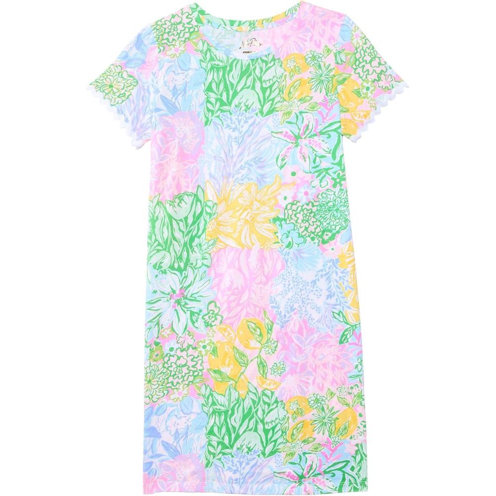 imageLilly Pulitzer Womens Mini Cody Dress ToddlerLittle KidsBig KidsMulti Bright Delight Patch
