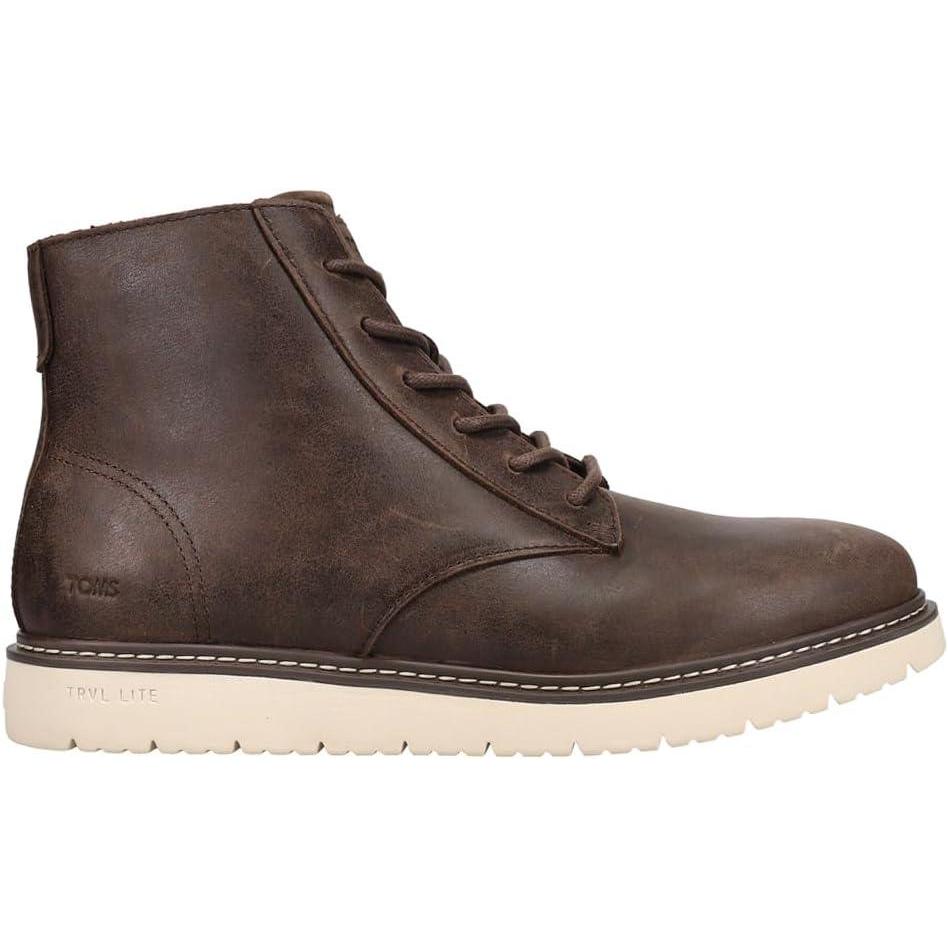 imageTOMS mens Navi Trvl Lite RangerDark Brown Leather