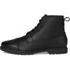 Cole Haan mens Grand+ Lug Boots(Black/Black)
