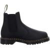 Dr. Martens Unisex-Adult 2976 Crazy Horse Chelsea Boot(Black Waxed Full Grain)