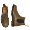 Dr. Martens Unisex-Adult 2976 Crazy Horse Chelsea Boot(Olive Carrara)