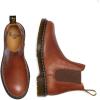 Dr. Martens Unisex-Adult 2976 Crazy Horse Chelsea Boot(Saddle Tan Carrara)