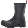 Hunter Men’s Play Mid Rain Boot(Black)