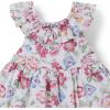Janie and Jack Baby-Girls Floral Ruffle Collar Dress (Infant)(Pink)