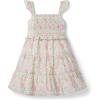 Janie and Jack Girls’ Flutter Sleeve Ditsy Floral Dress (Toddler/Little Big Kid)(Multi Color)