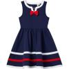Janie and Jack Womens Sailor Dress (Toddler/Little Kid/Big Kid)(Navy Blue)