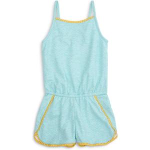 Appaman girls Novia Short Romper(toddler/Little Kid/Big Kid)(Aqua)