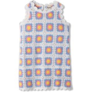 Hatley Girls’ Sleeveless Crochet Dress (Toddler/Little Big Kid)(Buttercup)
