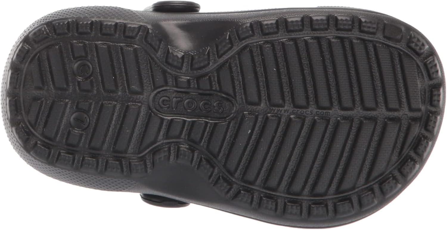 imageCrocs Kids Classic Lined ClogsBlackBlack