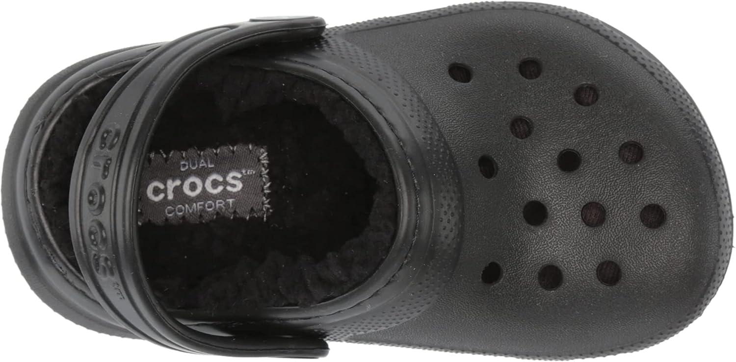 imageCrocs Kids Classic Lined ClogsBlackBlack
