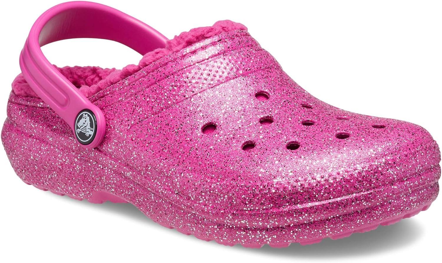 imageCrocs Kids Classic Lined ClogsFuchsia FunMulti