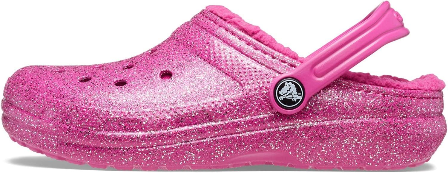 imageCrocs Kids Classic Lined ClogsFuchsia FunMulti