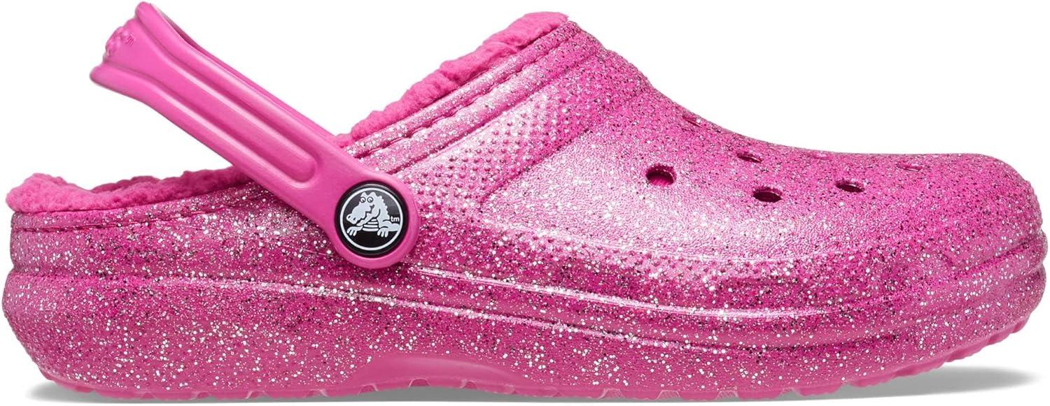imageCrocs Kids Classic Lined ClogsFuchsia FunMulti
