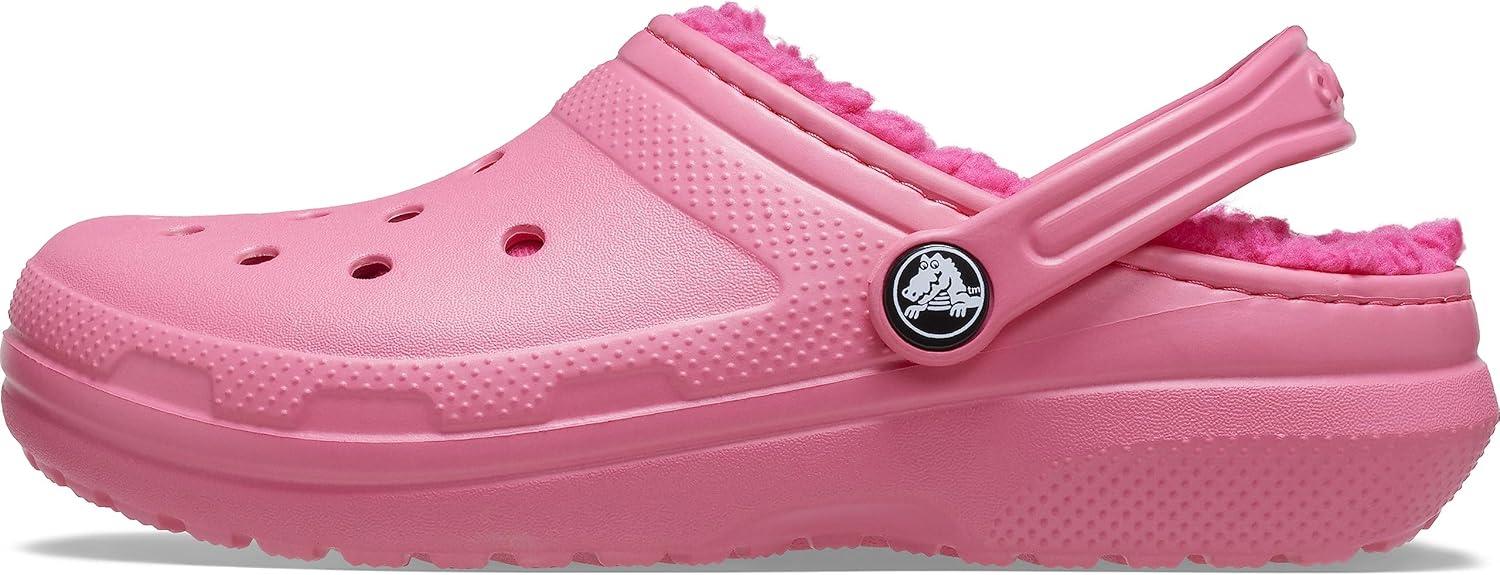imageCrocs Kids Classic Lined ClogsHyper Pink