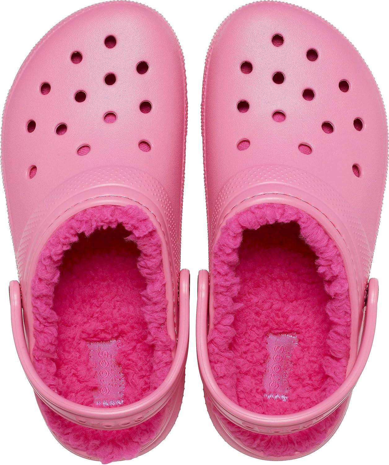 imageCrocs Kids Classic Lined ClogsHyper Pink