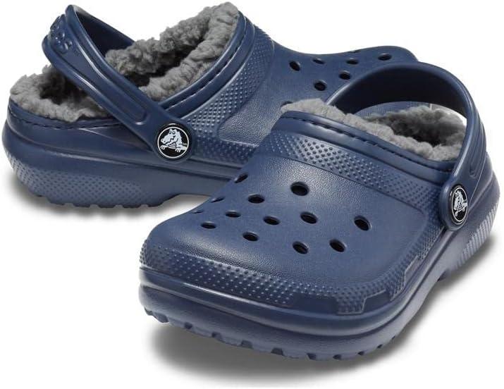 imageCrocs Kids Classic Lined ClogsNavyCharcoal