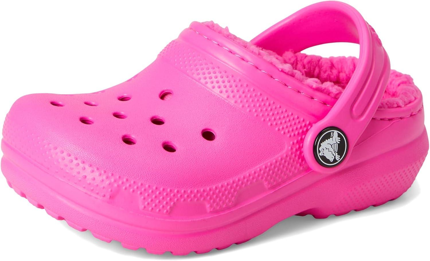 imageCrocs Kids Classic Lined ClogsPink CrushPink Crush