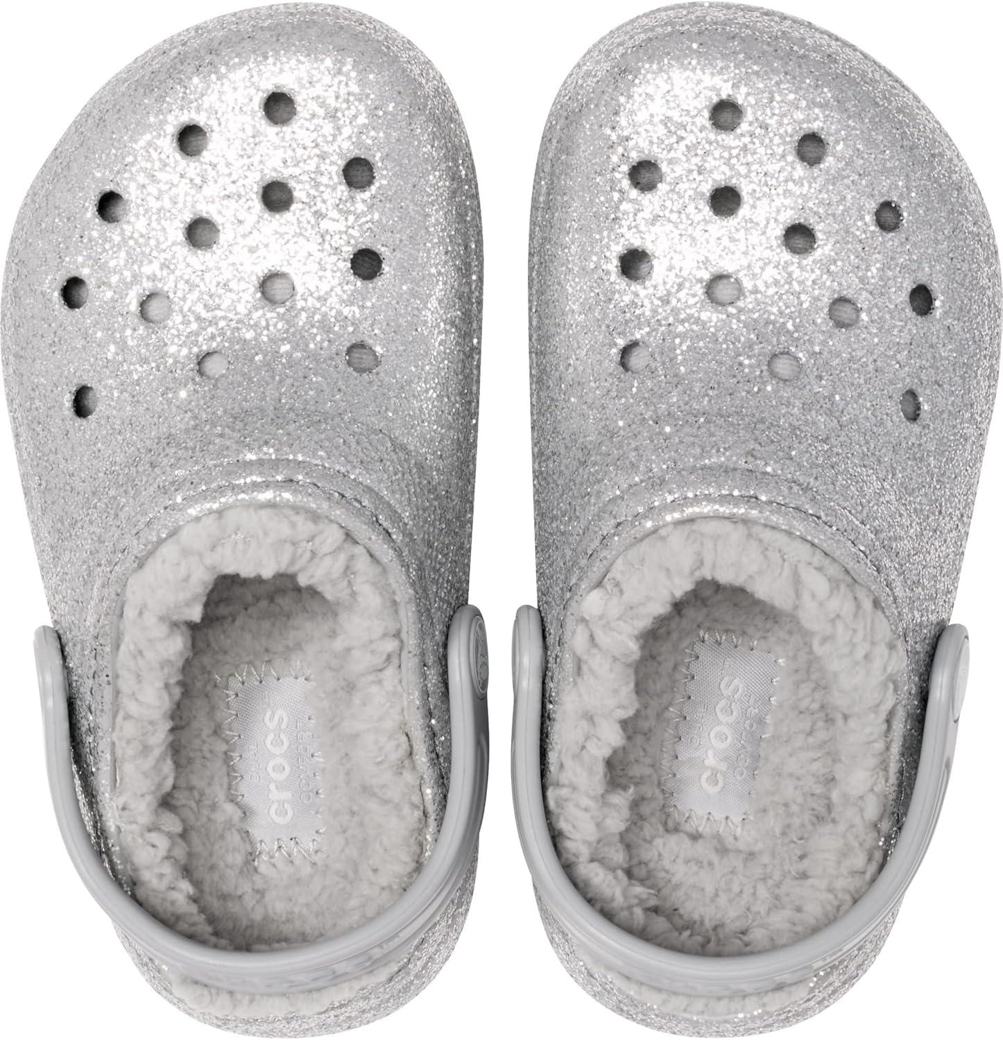 imageCrocs Kids Classic Lined ClogsSilverSilver