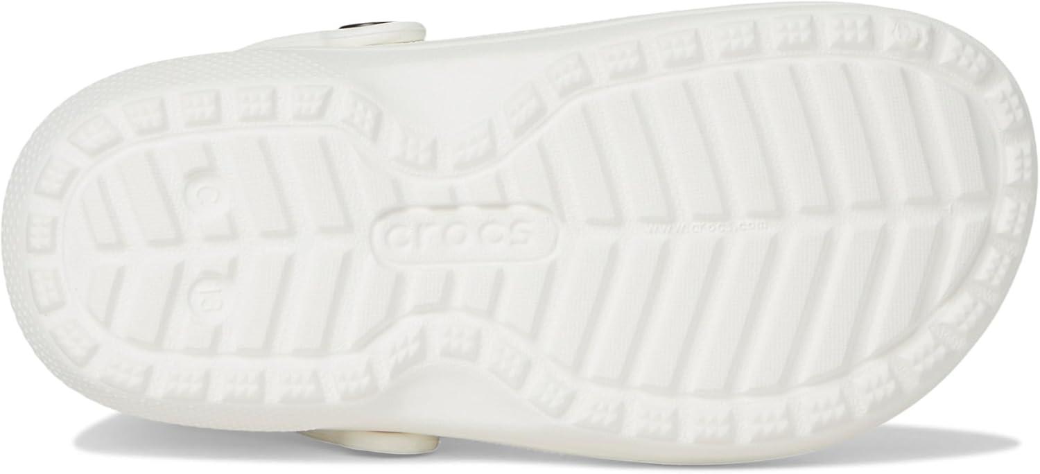 imageCrocs Kids Classic Lined ClogsWhiteGrey
