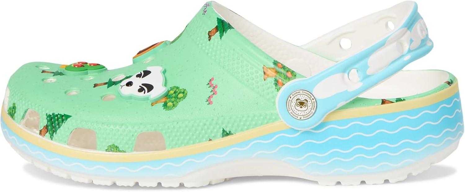 imageCrocs UnisexChild Animal Crossing Classic Clogs Little KidBig KidAnimal Crossing
