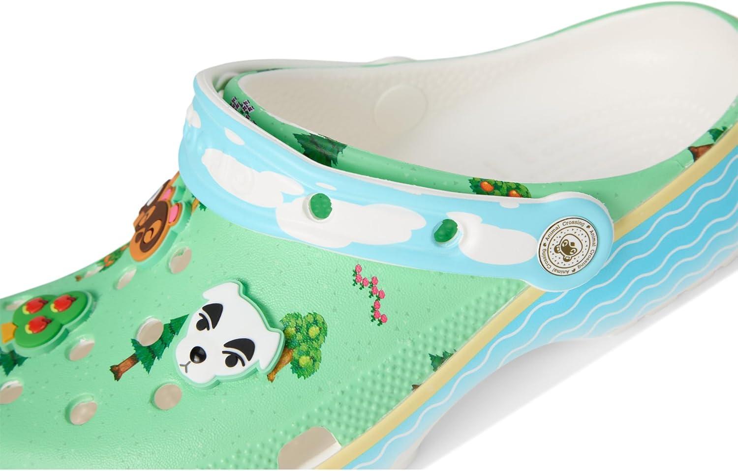 imageCrocs UnisexChild Animal Crossing Classic Clogs Little KidBig KidAnimal Crossing
