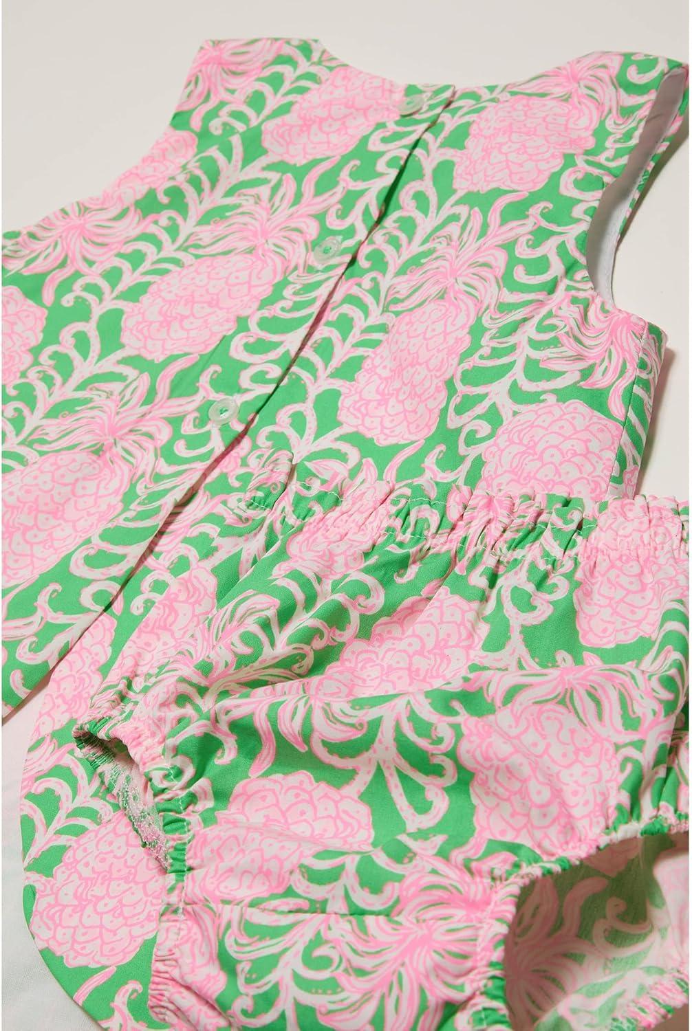 imageLilly Pulitzer Womens Little Lilly Classic Shift ToddlerLittle KidsBig KidsFauna Green Party Like a Pineapple