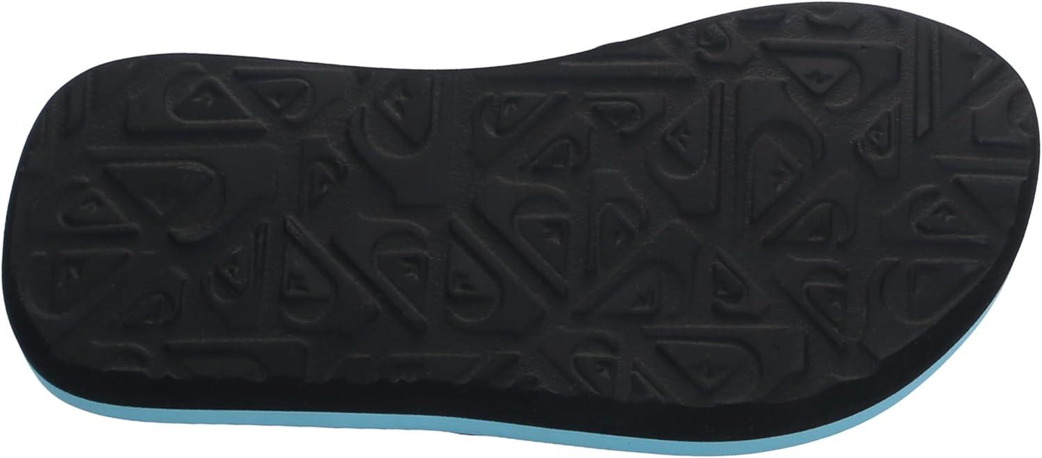 imageQuiksilver Boys Molokai Layback 3 Point Flip Flop Sandal ToddlerBlackBlueBlue 241