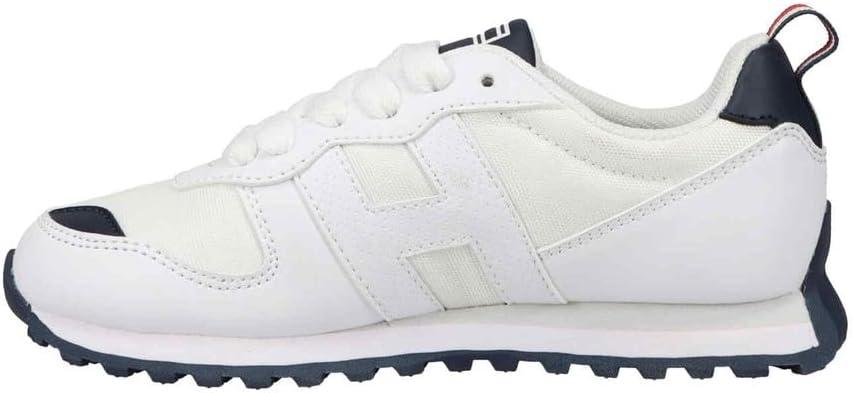 imageTommy Hilfiger Mens Jaxon Jogger 20 Little Big Kid SneakerWhiteNavyRed