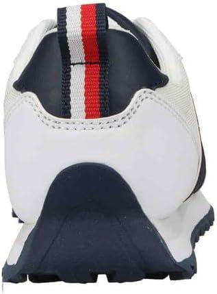 imageTommy Hilfiger Mens Jaxon Jogger 20 Little Big Kid SneakerWhiteNavyRed