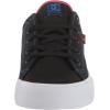 DC Boy’s Manual Low Shoe Skate(Black/White/Red)