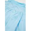 Janie and Jack Girls’ Butterfly Embroidered Dress (Toddler/Little Big Kid)(Blue)
