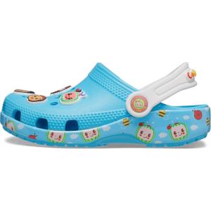 Crocs Unisex-Child Cocomelon Classic Clog (Toddler)(Electric Blue)