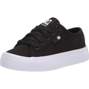 DC Boy’s Manual Low Shoe Skate(Black/White)