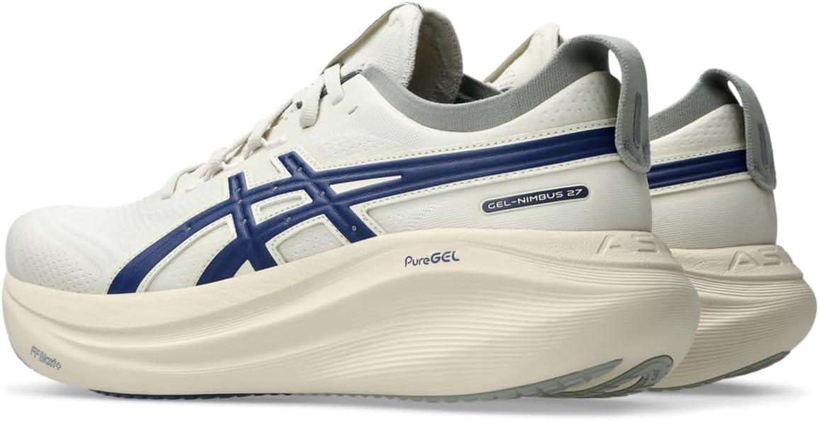 imageASICS Mens GelNimbus 27BirchIndigo Blue