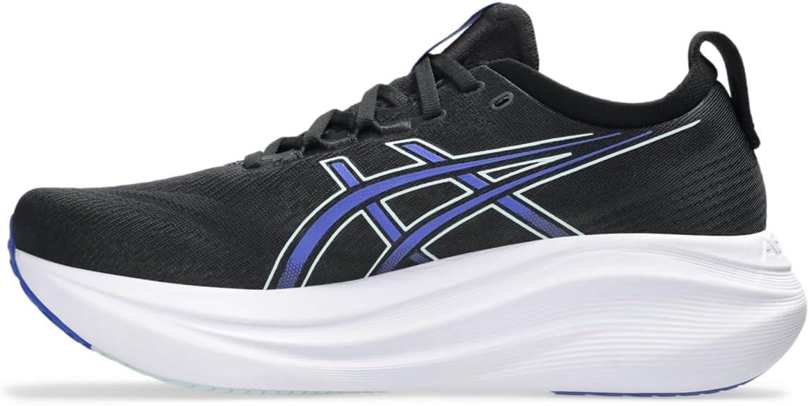 imageASICS Mens GelNimbus 27Black Dark Cobalt