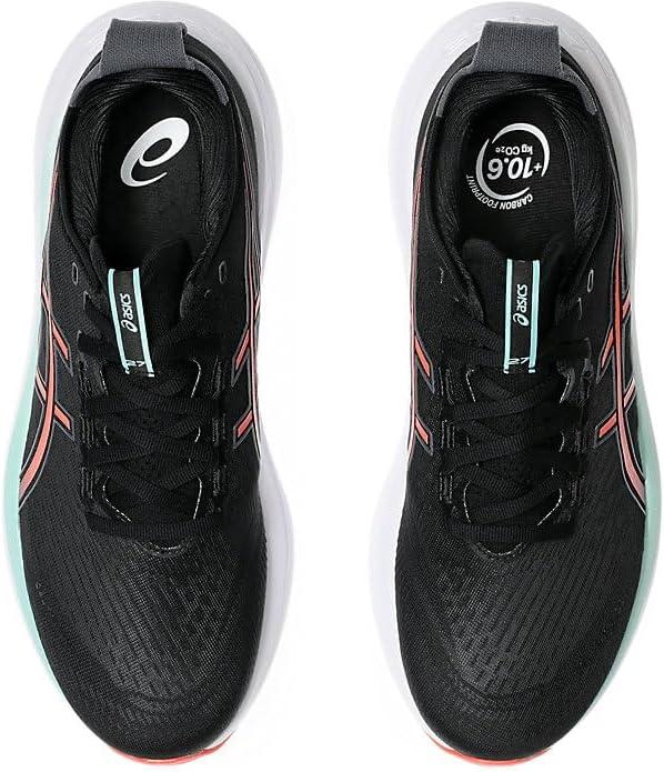 imageASICS Mens GelNimbus 27BlackCoral Reef